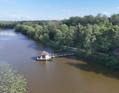 Cabane flottante Nénuphar